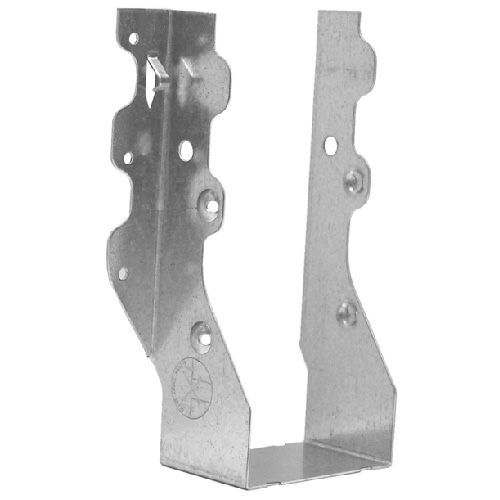 Étrier Mitek pour solive simple pour 2x8 et 2x10, 1-3/4'' x 1-9/16'' x 6-5/8'', 18g, Galvanisé (50un/bte-60bte/pal)