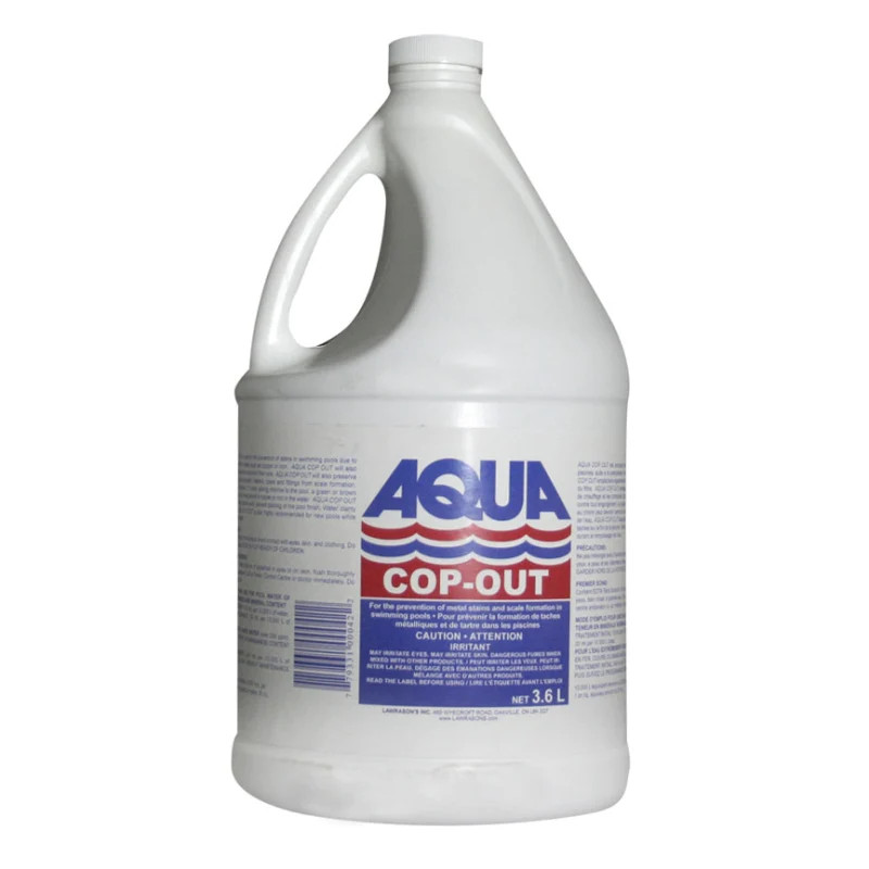 Aqua Cop-Out Prévention de formation des métaux et minéraux