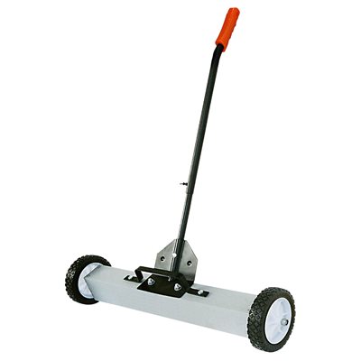 Balais magnétique à roue robuste, 24&quot;, 30 - 50lbs