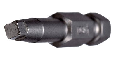 Driver bit Square #1, Vega, 2-3/4&quot; (10un/bag)