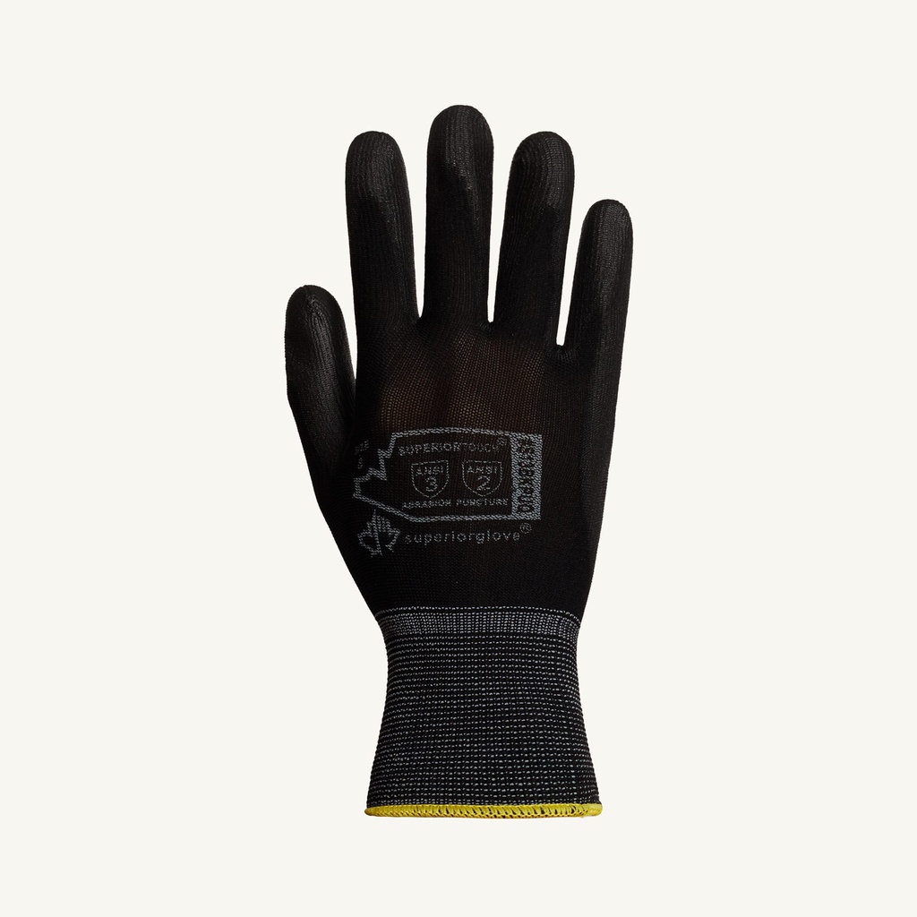 Gants en nylon Superior Touch avec paumes enduites de polyuréthane, 13g (12pairs/bag)
