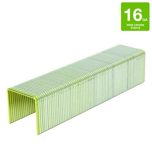 Agrafe série P10 Tomahawk, 1"x 5/8", 16ga, Galvanisée (10M/bte-48bte/pal)