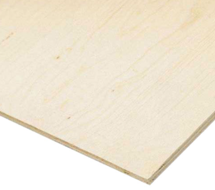 Standard spruce plywood 4' x 8' x 3/4'' (40un/pack)