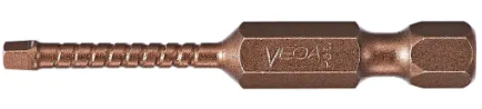 Driver bit Square #2, Impactech, 2&quot;, Bronze (5un/bag)