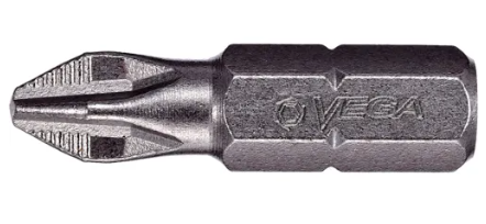 Embout à insérer Phillips ACR #2, Vega, 1&quot; (5un/sac)