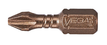 Insert bit Phillips #2, Impactech, 2", Bronze (5un/bag)