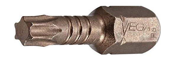 Driver bit Torx #T40, Vega, 2-3/4" (5un/bag)