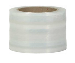 Film plastique pour emballage, 3" x 1500', 80g, Clair (16un/bte-48un/pal)