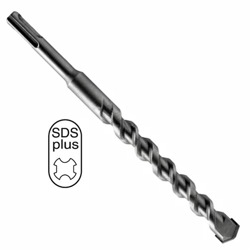 Concrete drill bit SDS-PLUS, Bullseye, 1/4'' x 6" x 8-1/2'', 2 Flutes (25un/bag)