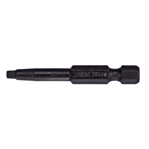 Embout de tournevis Carré #3, X-Hard, 2-3/4&quot;, Noir (10un/sac)