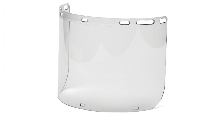 Replacement face shield, Pyramex S1010 for HHAA hard hat cap style (50un/cs)