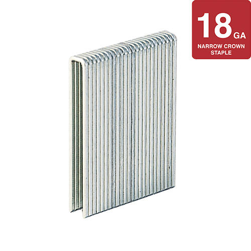 Agrafe série L13 Tomahawk, 1/4" x 1", 18ga, Galvanisée (5M/bte-10bte/ctn-60ctn/pal)