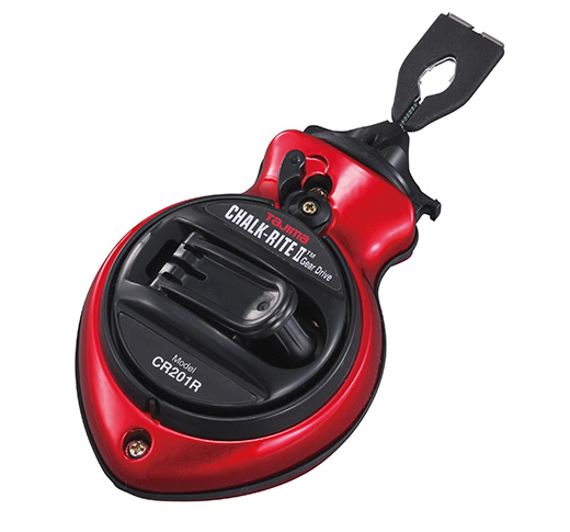 Dévidoir à craie, Tajima, CR201R-PR, 0.04&quot;x100', Rouge (4un/bte-24/ctn)