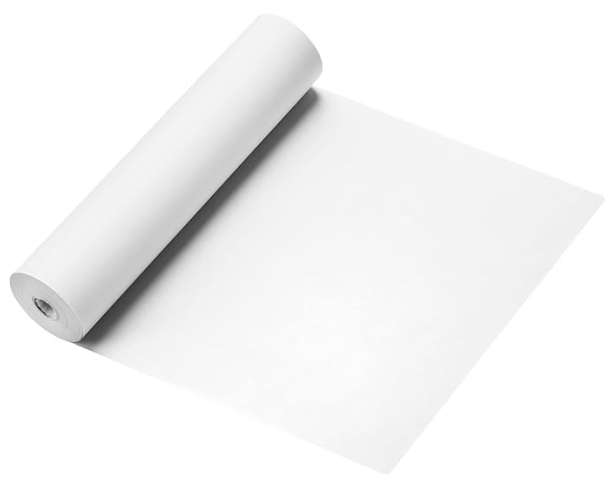 Film de protection, 6000&quot; x 72&quot; x 5mil (500' x 6'), Opaque, Blanc (27un/pal)