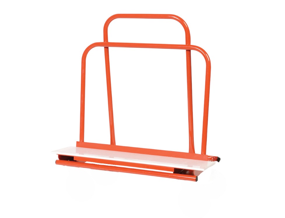 Chariot à gypse Circle Brand ST0101, 10'' de plateau x 17'' cadre, 2500 lbs, Sans roue (1un)
