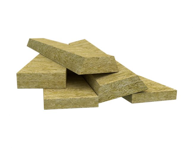 Panneau isolant de laine de roche Roxul Safe, 24'' x 48'' x 4'', 4.5lbs Densité 4.5lbs (32pi2/pqt-4 panneaux/pqt-12pqt/pal)