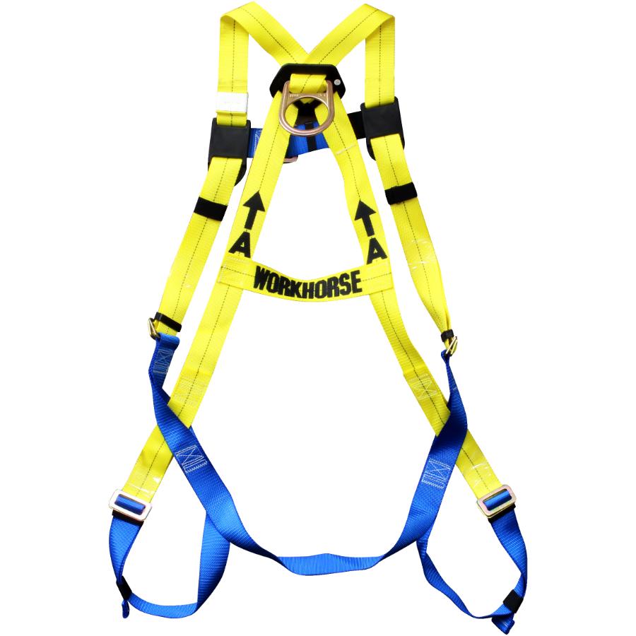 Full body Harness fall protection, Workhose, Back D ring