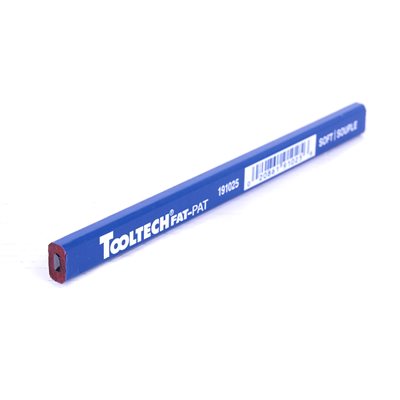 Crayon de plomb plat, Tooltech, Mine noire douce (un)