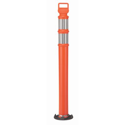 Road beacon 48'', EZ Grab, 3" collar, Orange