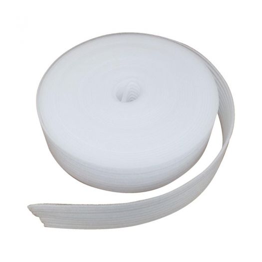 Joint d'étanchéité pour lisse en mousse de polyéthylène, 3/16'' x 5-1/2'' x 82', Blanc (6un/sac-108un/pal)