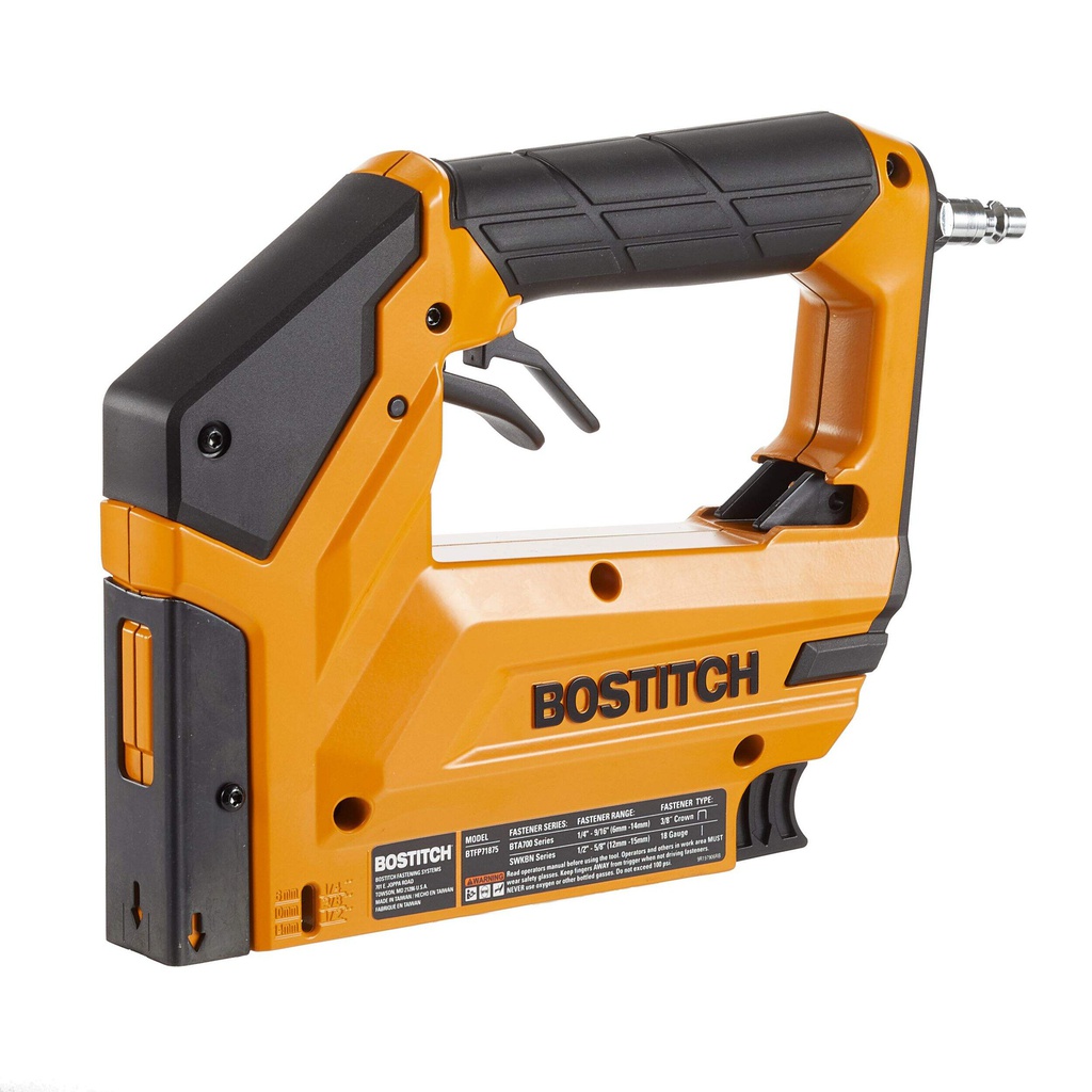Manual Stapler Bostitch BTFP71875, 3/8&quot; Crown, 1/4&quot; to 9/16&quot;, 20 gage (Tool only)