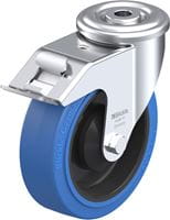 Caster 5'', Blickle, for mobile scaffolding, Blue