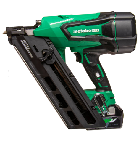 Cordless metal connector nailer Metabo NR3665DA, 1-1/2'' - 2-1/2'', 36V, 1x Battery, 1x charger