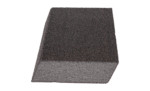 Sanding sponge, Trim-Tex, Dual angles, Rounded corners, 4-7/8" x 2-7/8" x 1", Medium/fine (100un/bx)