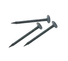 Clou à gypse en vrac, Bullseye, 1-1/4" x .099", 12.5ga, 19/64 dia. Tête ronde, Annelé, Bleu (50lbs/bte-48bte/pal)