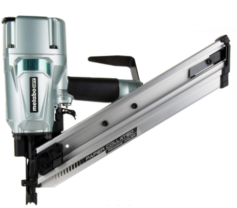 Metabo NR83AA5, Paper strip framing nailer 30°, 2&quot; to 3-1/4&quot; (Tool only)