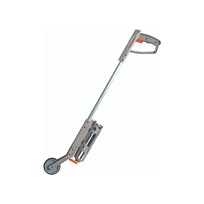 Baguette applicatrice de peinture de marquage inversée, SOPPEC, avec roue en plastique 3", Modèle DUO