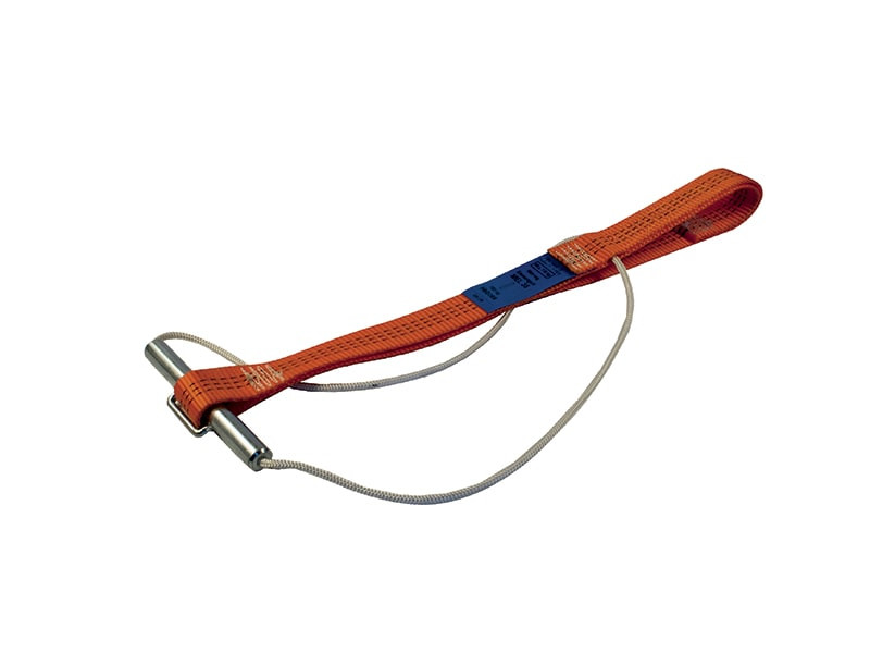 Élingue de levage réutilisable, DRAGON,  1-3/8&quot; x 19-3/4&quot;, 1 102lbs vertical, Polyester, Orange