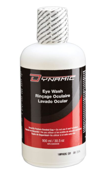 Bouteille d'eau stérile pour lavage oculaire, Dynamic, 1L (12un/bte)