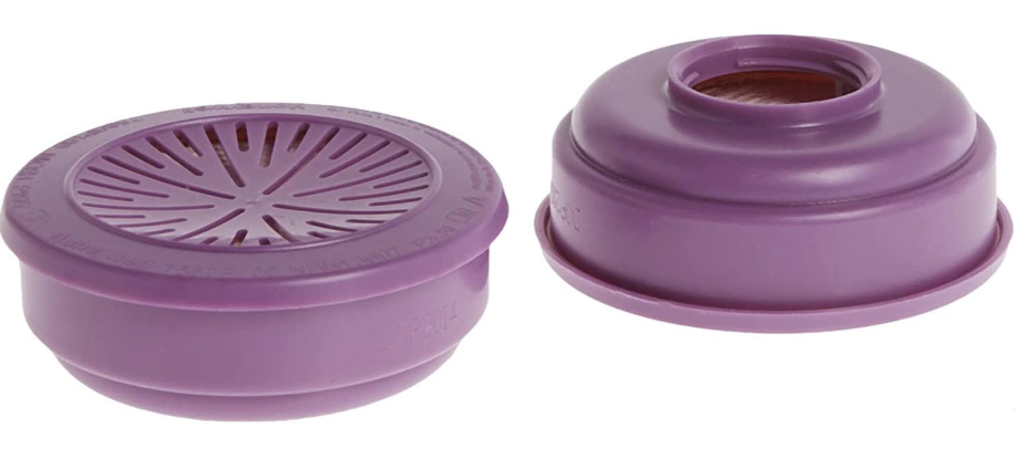 Cartouches pour Vapeur organique P100 Honeywell North, Série 7500, pour Demi-masque (72 paires/bte)