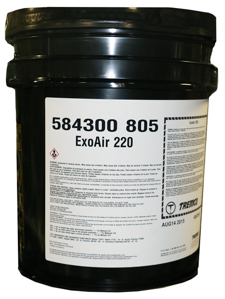 Liquid Membrane Exoair 220-R air barrier and vapor-permeable, 18.9L, Black (36un/pal)