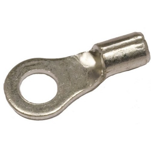 High Temperature Ring Terminals - 16-14 Wire, #6 (100un/bx)