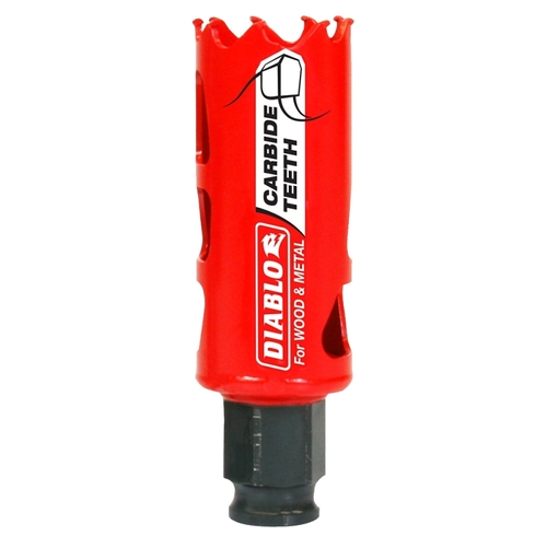 Coupeur de trou 1-1/8", Diablo Steel Demon, Carbure