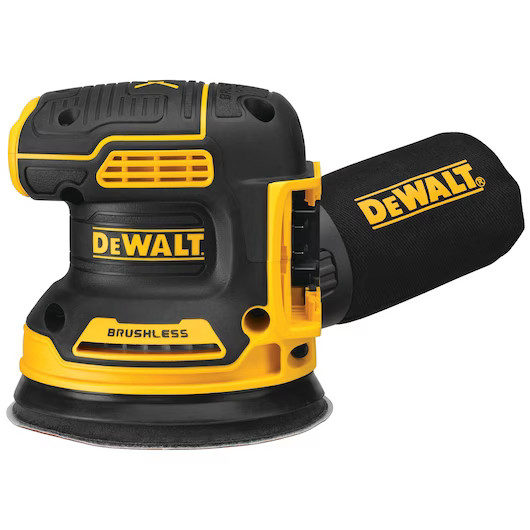 Ponceuse orbitale, Dewalt DCW210B, sans fil,  5", 20 V MAX* XRMD (outil seulement)