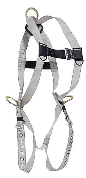 Full body Harness fall protection, Dyna-Lite, Back D ring, Grommets, M-L-XL