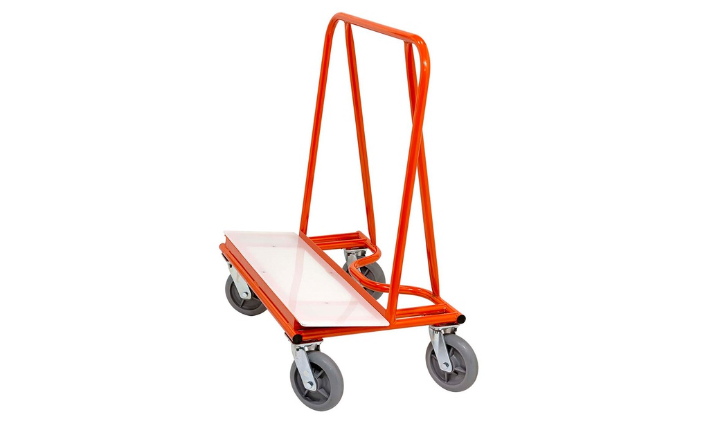 Chariot à gypse Circle Brand ST0102, 12'' de plateau x 24'' cadre, 2500 lbs, Sans roue (1un)