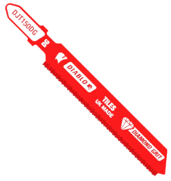 Jigsaw blade, Diablo, 3-1/4&quot;, Diamond grit, T Shank