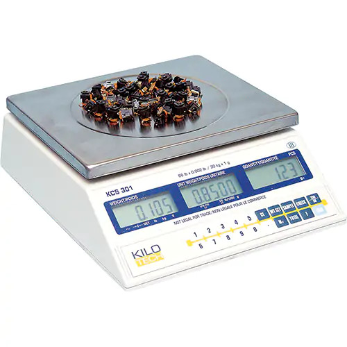 Balance numérique pour compter, Capacité 66 lb / 30 kg, Graduations 0,002 lb