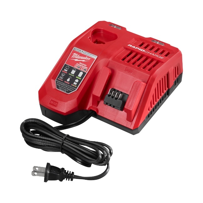 Chargeur rapide Milwaukee M18 ET M12 FUEL