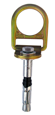 Concrete anchor, 3M, "D" shape, with bolt