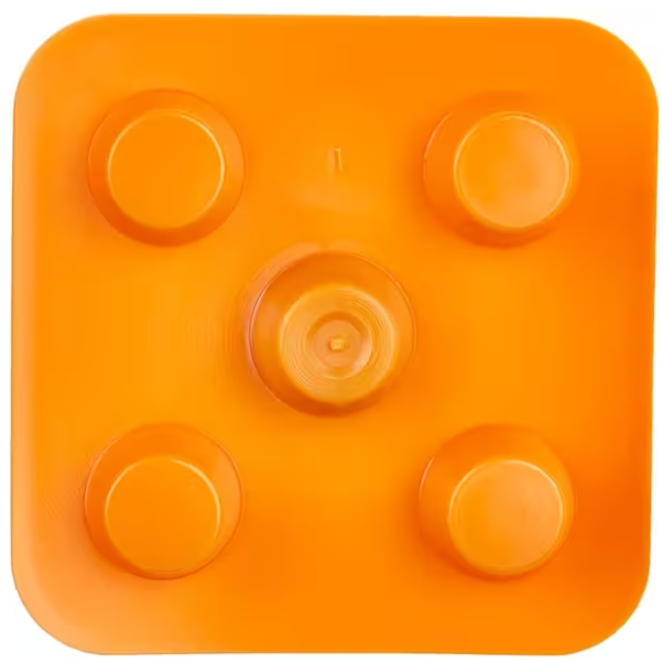 Fixations pour systèmes de membrane, DELTA®-Fasteners, Orange (500un/bte)