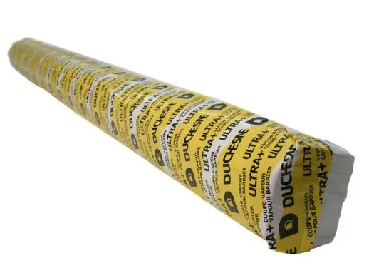 Polyethylene vapour barrier CGSB Duchesne, 120'' x 100' x 6 mil (1000pi2), Clear (60rlx/skd)