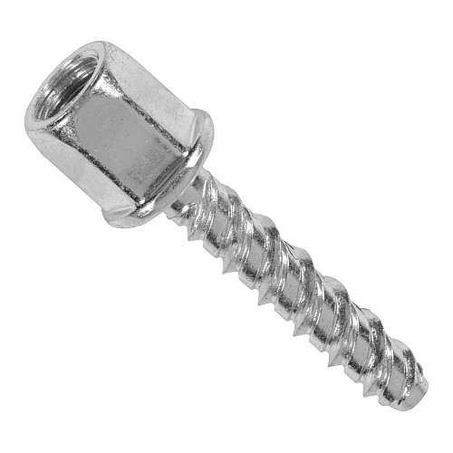 HANGERMATE Rod hanging anchor for concrete, 1/4'' x 1-5/8'', For rod 3/8'', Zinc (25un/bx)