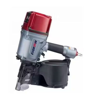 Everwin PN100, Heavy duty Coil nailer 15°, For automated pneumatic machine, .099" to .131", 2-1/2" to 4" (tool only)