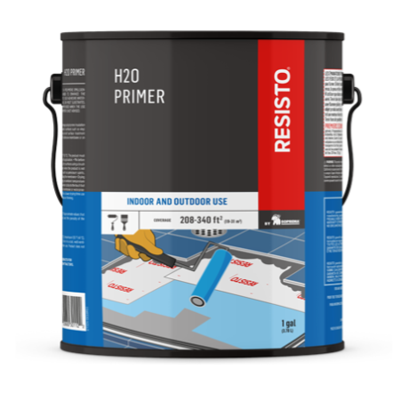 Resisto H2O adhesive for membrane, Water-based (3.78L/un)