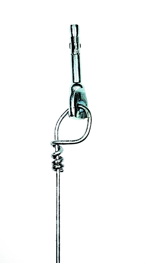 Pre-twisted wire for suspended ceiling 12g, Concrete anchoring